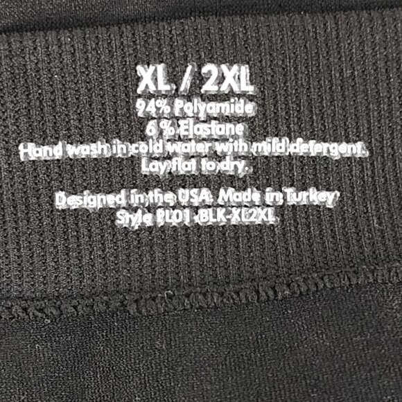 Preggo Leggings Black Maternity Capri, Crop, Style PL01 Size XL to 2XL (NWT) - Picture 9 of 9